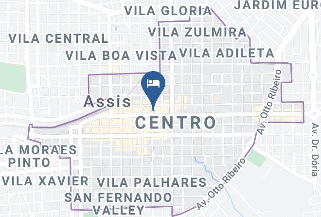 Assis - Bento Palace Hotel Maps