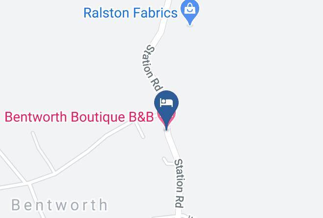 Bentworth Boutique B&b Map