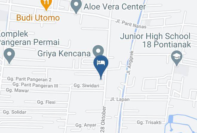 Kota Pontianak - Benua Mas Hotel Maps
