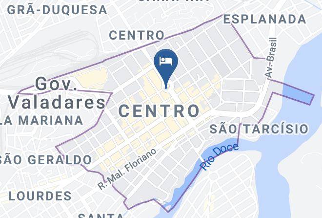 Governador Valadares - Realminas Hotel E Restaurante Maps