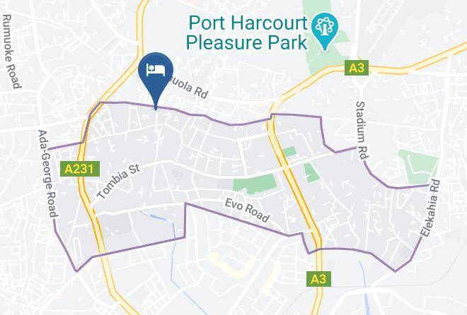 Port Harcourt - Benvindo Tropicana Maps