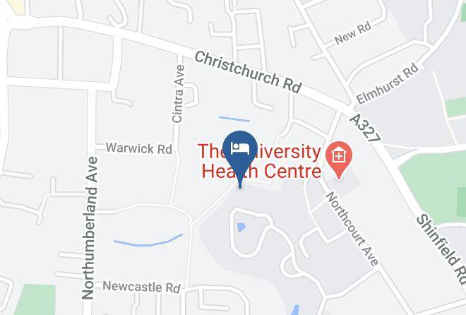 Reading - Benyon Hall University Of Reading Maps