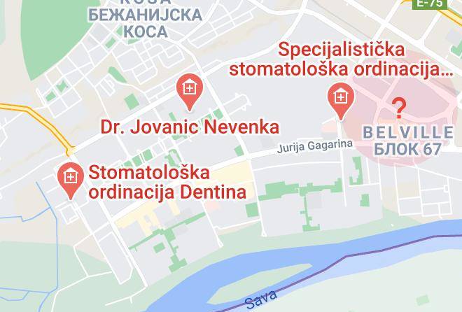Belgrade City - Beodent Belville Maps