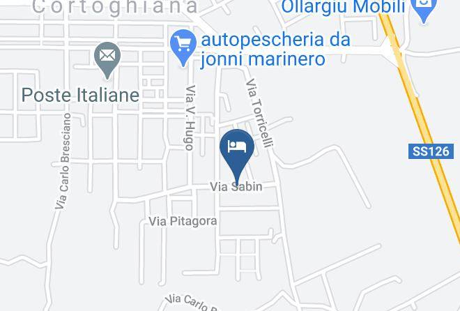Province Of South Sardinia - Beppo's B&b Maps