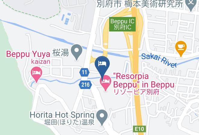 Beppu Fuga Map