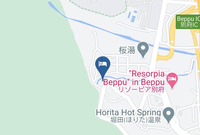 Beppu City - Beppu Yuya Maps