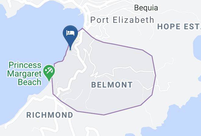 North Grenadines - Bequia Plantation Hotel Maps