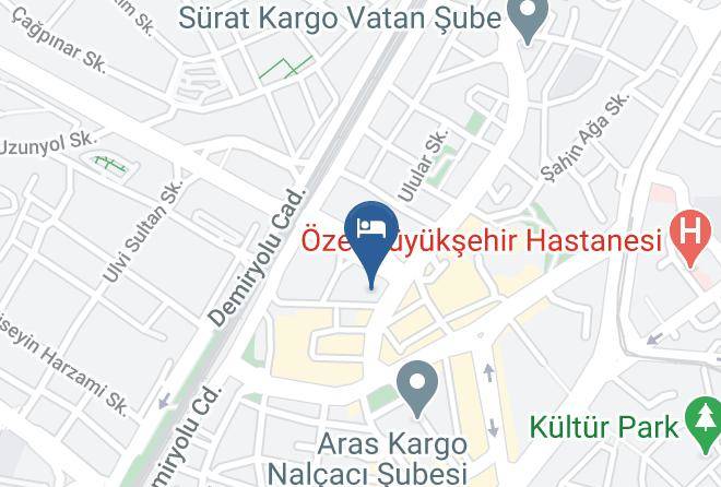 Selcuklu - Bera Konya Hotel Maps