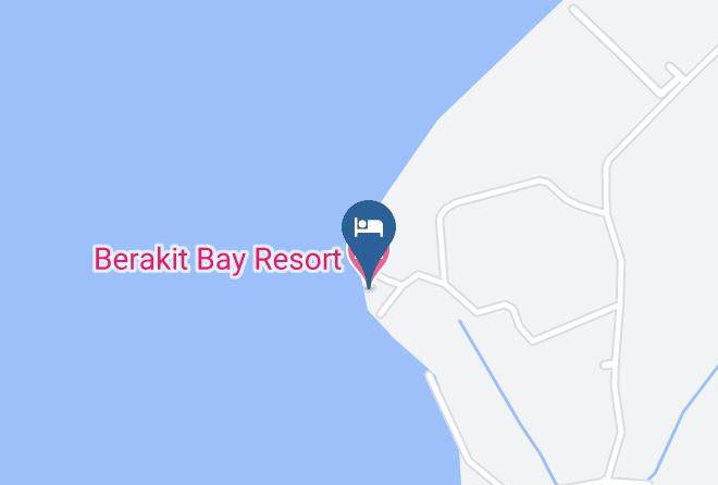 Berakit Bay Resort Map