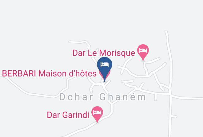 Tangiers - Berbari Maison D'hotes Maps