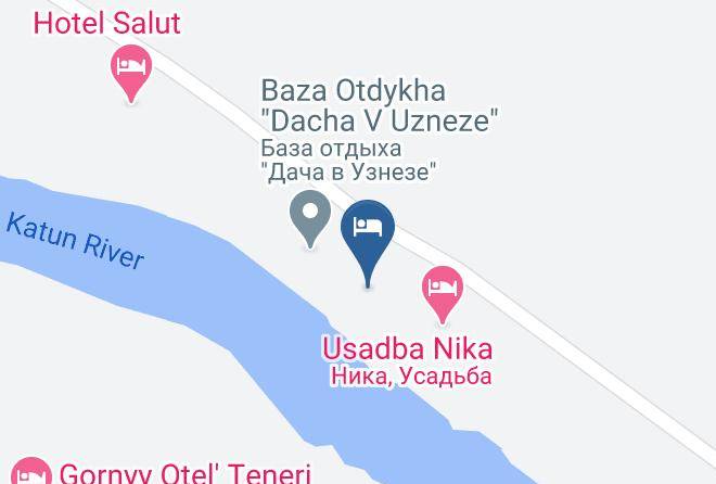 Bereg Katuni Baza Otdykha Map