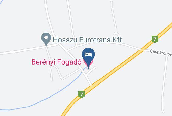 Nagyrecse - Berenyi Fogado Panzio Szallas Non Stop Etterem Non Stop Panzio Maps