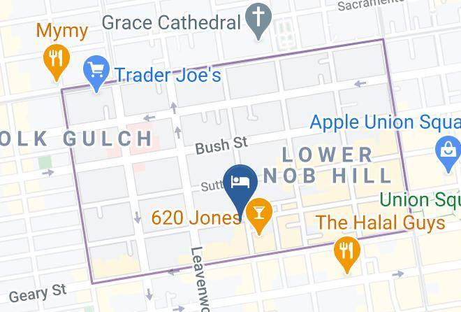 San Francisco - Beresford Arms Hotel Maps