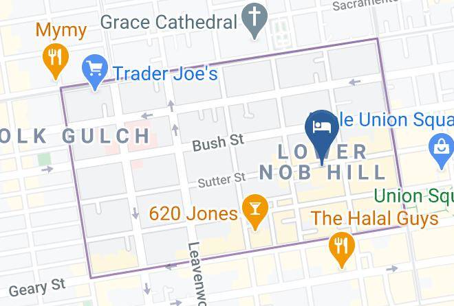 San Francisco - Hotel Beresford Maps