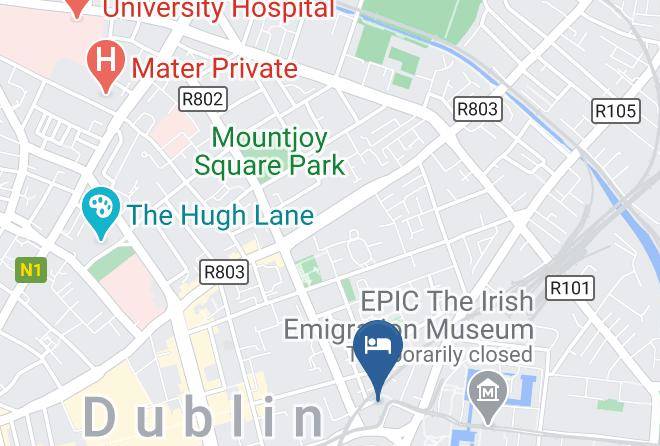 Dublin City - Beresford Hotel Ifsc Maps