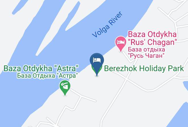 Berezhok Holiday Park Map