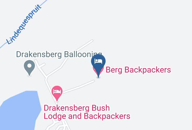 Uthukela - Berg Backpackers Maps