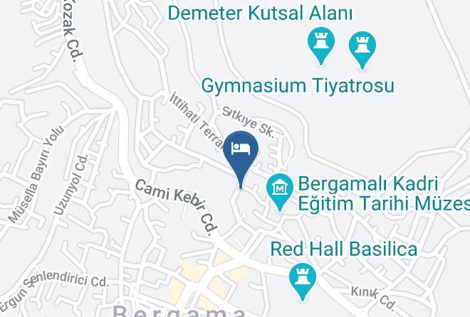 Bergama - Hera Boutique Hotel Maps