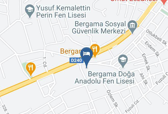 Bergama - Bergama Ogretmenevi Ve Aksam Sanat Okulu Mudurlugu Maps