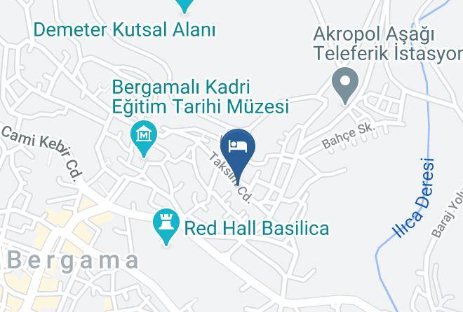 Bergama - Bergama Tas Konak Hotel Maps