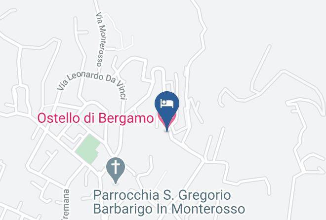 Ostello Di Bergamo Map