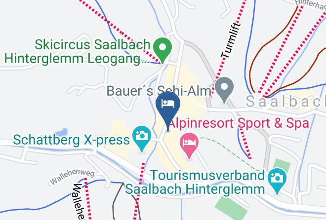 Zell Am See - Berger's Sporthotel Maps