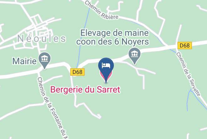 Bergerie Du Sarret Map