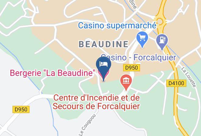 Alpes De Haute Provence - Bergerie La Beaudine Maps