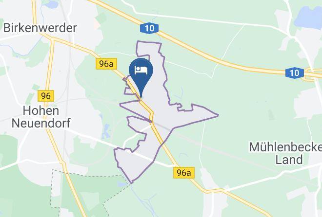 Oberhavel - Pension Bergfelde Maps