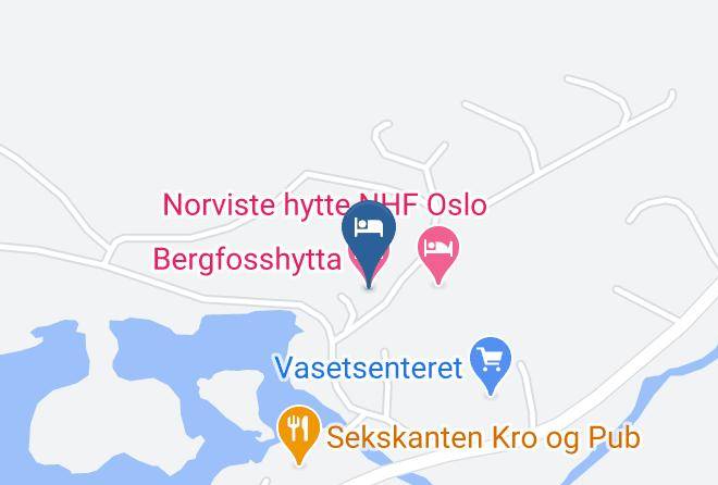 Vestre Slidre - Bergfosshytta Maps
