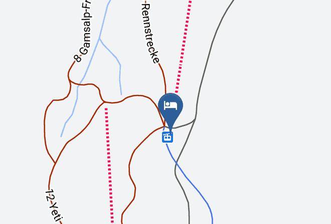 Werdenberg - Berggasthaus Gamsalp Maps
