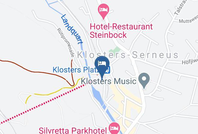 Prattigau Davos - Berggasthaus Gotschnagrat Maps