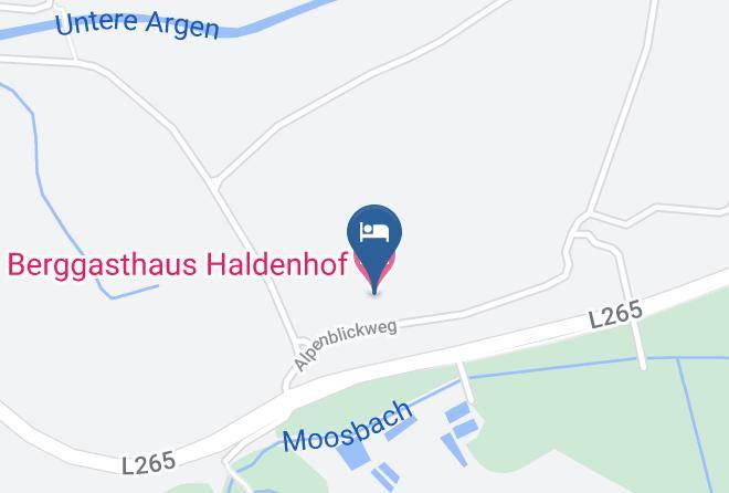Ravensburg - Berggasthaus Haldenhof Maps