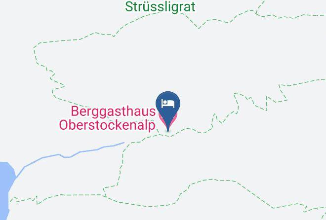Frutigen Niedersimmental - Berggasthaus Oberstockenalp Maps