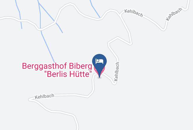 Zell Am See - Berggasthof Biberg Berlis Hutte Maps