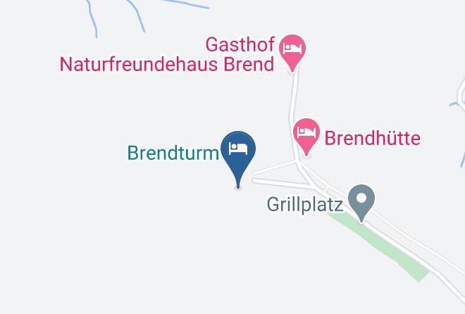 Schwarzwald Baar Kreis - Berggasthof & Hotel Brend Maps