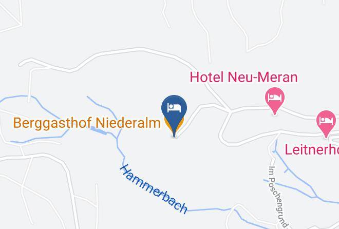 Berchtesgadener Land - Berggasthof Niederalm Maps