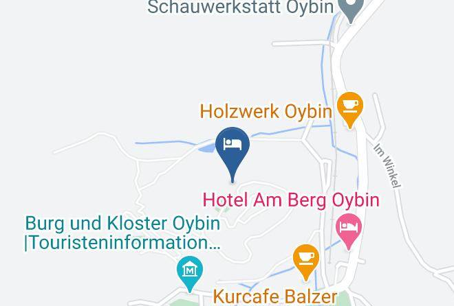 Gorlitz - Berggasthof Oybin Maps