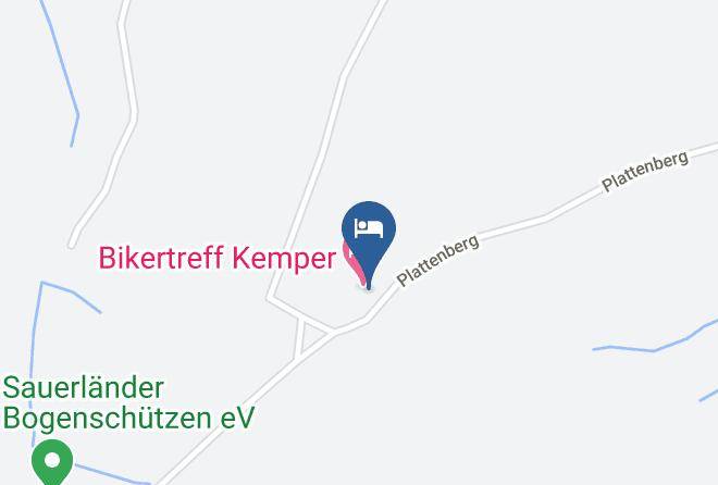 Hochsauerlandkreis - Berggasthof Pension H Kemper Maps
