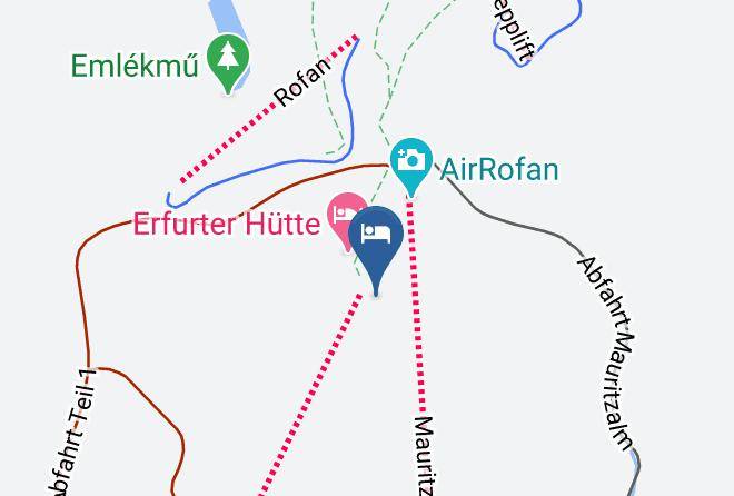 Schwaz - Berggasthof Rofan Maps
