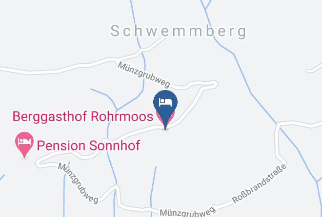 Sankt Johann Im Pongau - Berggasthof Rohrmoos Maps