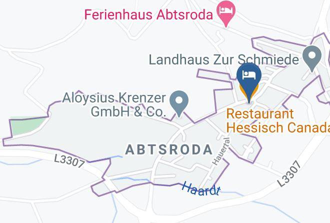 Fulda - Berggasthof Zum Hirsch Maps