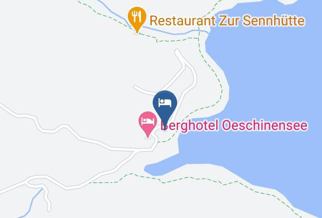 Frutigen Niedersimmental - Berghaus Am Oeschinensee Maps