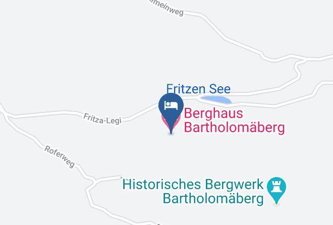 Berghaus Bartholomaberg Map