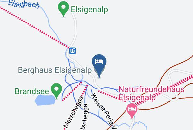Frutigen Niedersimmental - Berghaus Elsigenalp Maps