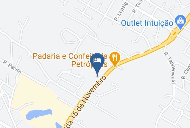 Nova Petropolis - Vila Rica Pousada Maps