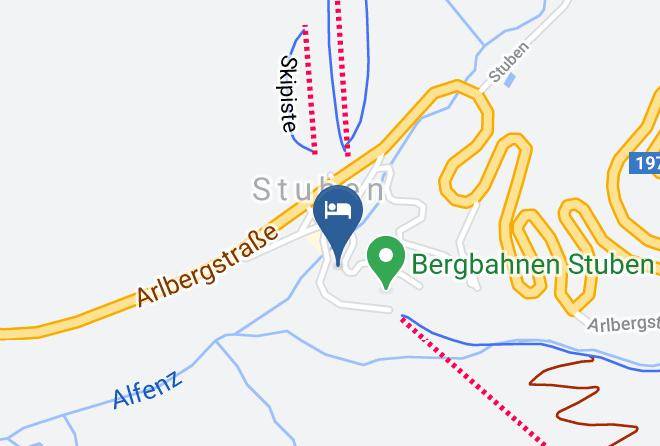 Bludenz - Berghaus Stuben Maps