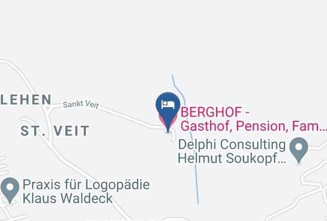 Berghof Gasthof Pension Fam Hieber Ties Kaart - Tyrol - Innsbruck Land