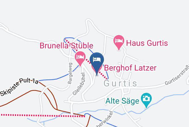 Bludenz - Berghof Latzer Maps
