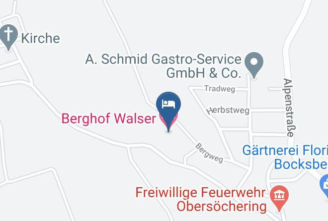 Weilheim Schongau - Berghof Walser Maps
